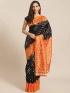 Mysore Silk Printed Saree for Women 