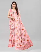 SVB प्रिंटेड साड़ी फॉर वीमेन 