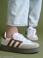 Shoetopia Girls Sneakers Cream 