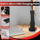 Rechargeable LED Hammer Torch 