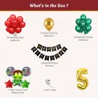 Hulk Theme 5th Birthday Balloon Decoration Kit For Kids, Multicolor, Pack Of 53