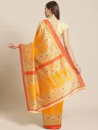 Mysore Silk Printed Saree for Women 