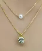 Gold Plated Alloy Pendants for Women