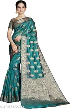 Organza Zari Woven Saree for Women 