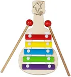 Wooden Guitar Shaped Musical Toy for Kids 