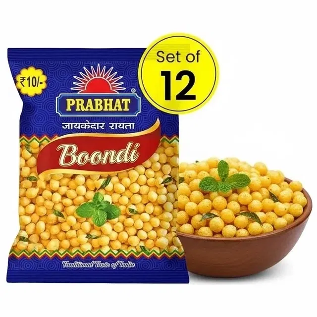 प्रभात बूंदी 12X36 g (पैक ऑफ 12)