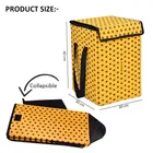 Canvas Laundry Basket ,Yellow