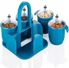 Marvella Multipurpose Plastic 4 Pcs Dry Fruit Rack 