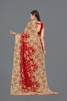 Georgette Printed Saree for Women 