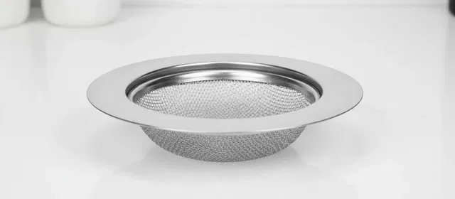 REALISTIC AIRCOOL Stainless Steel Sink Strainer Kitchen Drain Basin Basket Filter Stopper Drainer/Jali, Pack of 1)