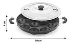 HOMEPRO Aluminium Appam Maker with Lid 