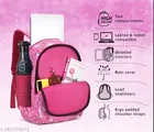 Nylon Backpack Bag, Pink
