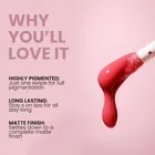 Seven Seas Liquid Lipstick for Women, Maroon Shade 