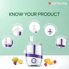 LONGWAY 2J 600 W Juicer Mixer Grinder with 2 Jars 
