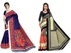 Khadi Silk Printed Saree for Women 