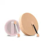 Powder Puff & Foundation Sponge with Cosmetic Sticks 