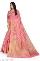 Cotton Zari Woven Saree for Women 