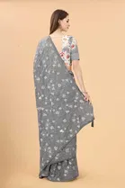 Trendy Zoya Silk Saree with Blouse Piece For Women 