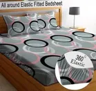 Polycotton Fitted Elastic 90x90in Bedsheet 