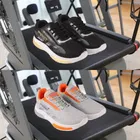 Sports Shoes for Men, Pack of 2, Grey & Black 