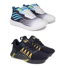 Sports Shoes for Men, Multicolor, Pack of 2 