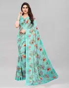 SVB प्रिंटेड साड़ी फॉर वीमेन 