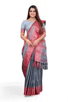 SVB एम्बेलिश्ड साड़ी फॉर वीमेन 