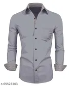 Men's Solid Full Sleeve Shirt 