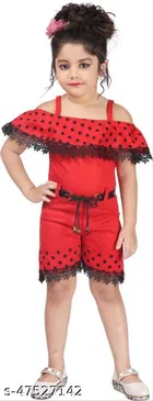 Cotton Jumpsuit for Girls 