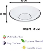 Glass Multipurpose Serving Designer Round Plate 