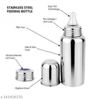 Stainless Steel Milk Feeding Bottle for Infants 