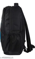 Polyester Backpack for Men & Women, Black