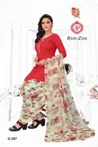 वीमेन अन्स्टिचड ड्रेस मटेरियल सूट 