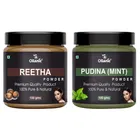 Natural Reetha & Pudina Powder for Skin & Hair 