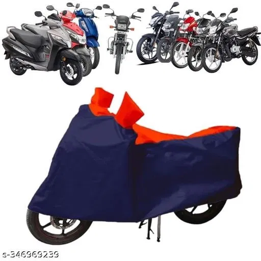 Polyester Cover For Bike/Scooter, Multicolour