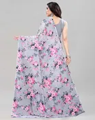 SVB प्रिंटेड साड़ी फॉर वीमेन 