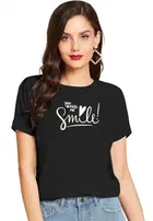 Half Sleeves Casual T-shirt for Women 