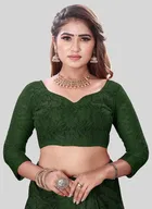 Net Floral Saree for Women 