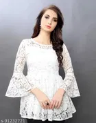Three-Quarter Sleeves Top for Women 