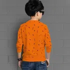 Cotton Blend Round Neck T-Shirt for Boys 