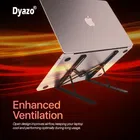Laptop & Tablet Stand | 7-Angle Adjustable | Foldable Aluminum Stand