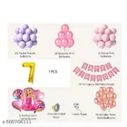 73 Pcs 7th Birthday Decoration kit, Multicolour, Set of 1
