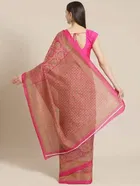 SVB माईसोर सिल्क प्रिंटेड साड़ी 