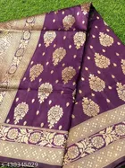 Banarasi Silk Zari Woven Saree for Women 