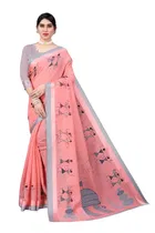 Saree with Unstitched Blouse for Women 