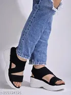 Mesh Heel Sandals for Women 
