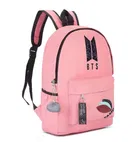 Combo of BTS Printed PU Backpacks for Women & Girls 