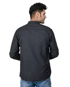 Poly Cotton Full Sleeves Solid Shirt for Men 
