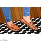 Loafers for Men (Tan, 7)