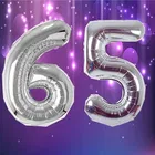 Foil Balloon for Birthday Celebration, No. 65 